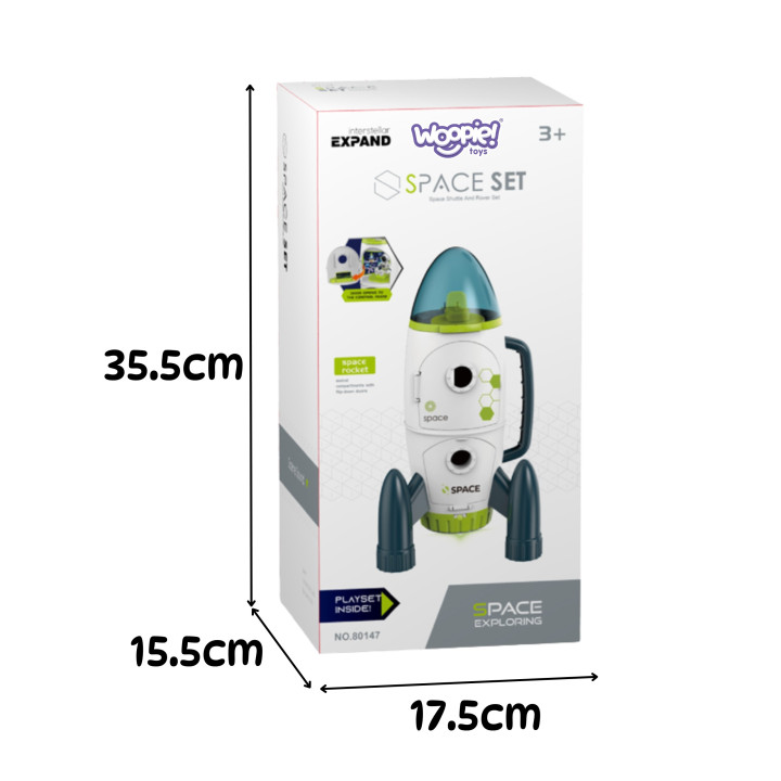 WOOPIE Interaktywny Prom Kosmiczny Rakieta Space Set