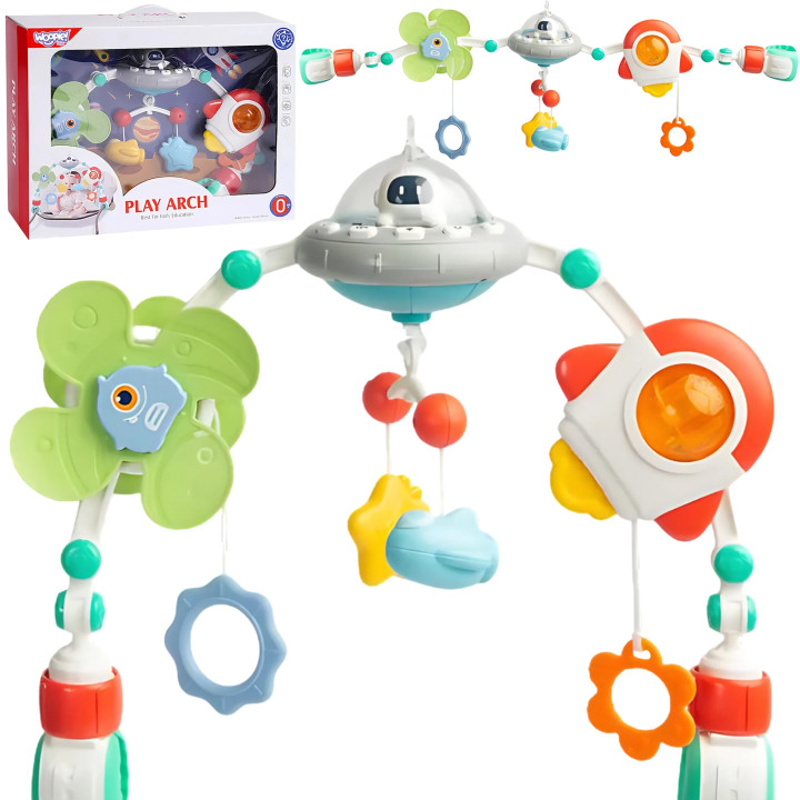 WOOPIE BABY Interaktywny Pałąk Łuk do Łóżeczka Grający Kołysanki