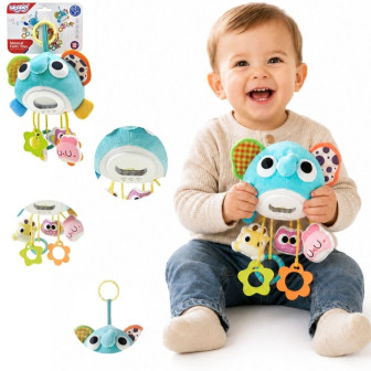 WOOPIE Baby Pluszowy Słonik Maskotka Interaktywna Przytulanka Muzyczna