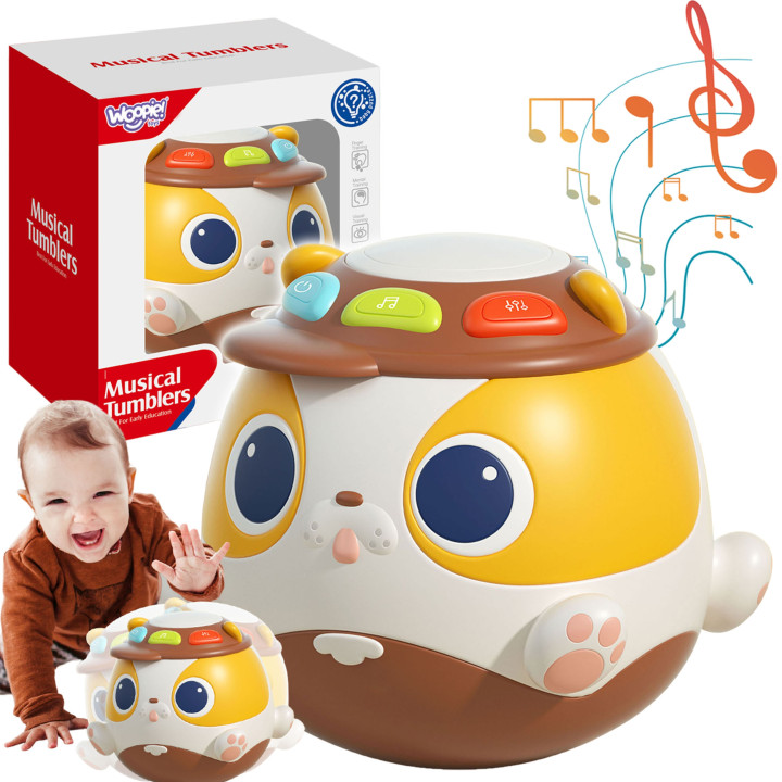 WOOPIE BABY Interaktywna Grająca Kula Piesek Zabawka Muzyczna Edukacyj
