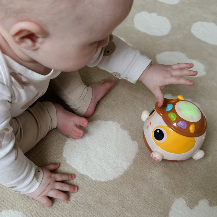 WOOPIE BABY Interaktywna Grająca Kula Piesek Zabawka Muzyczna Edukacyj