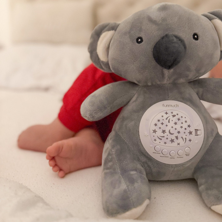 WOOPIE BABY Przytulanka Miś Polarny z Projektorem Uspokajacz 15 Melodi