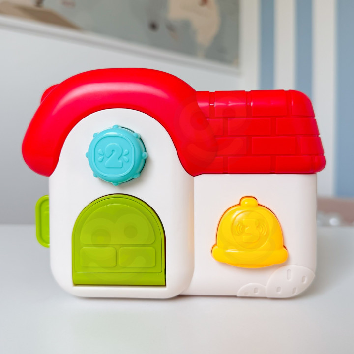 WOOPIE BABY Interaktywny Domek Pop-Up Wyskakujące Zwierzątka Zabawka M