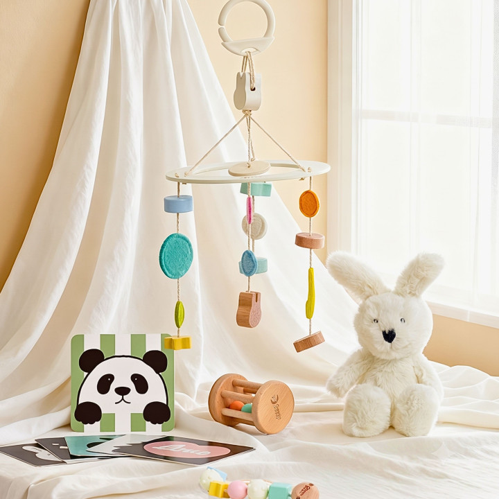 CLASSIC WORLD Prezent dla Niemowlaka Box Baby Shower Gryzak Przytulank