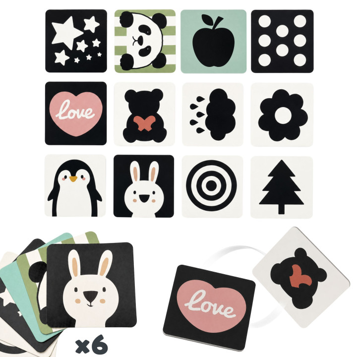 CLASSIC WORLD Prezent dla Niemowlaka Box Baby Shower Gryzak Przytulank