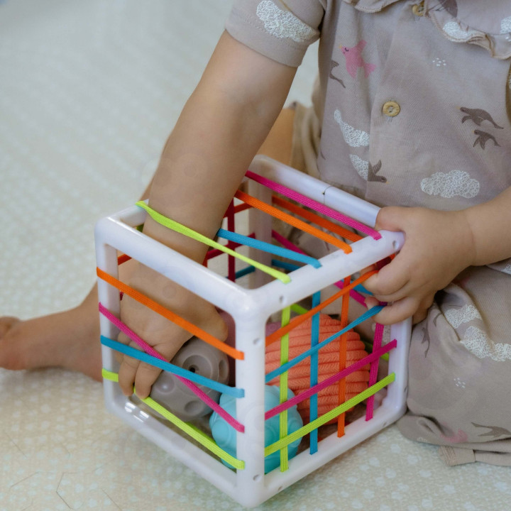WOOPIE BABY Elastyczna Kostka Sensoryczna Sorter dla Dzieci Zwariowane