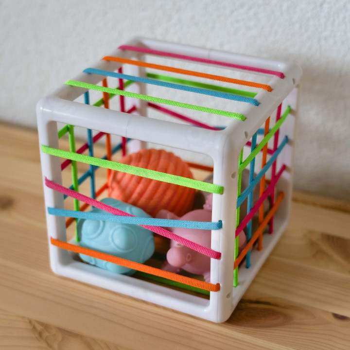 WOOPIE BABY Elastyczna Kostka Sensoryczna Sorter dla Dzieci Zwariowane