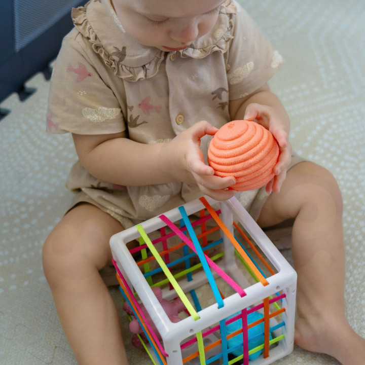 WOOPIE BABY Elastyczna Kostka Sensoryczna Sorter dla Dzieci Zwariowane
