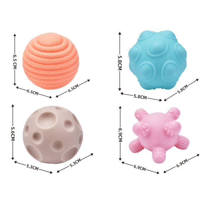 WOOPIE BABY Elastyczna Kostka Sensoryczna Sorter dla Dzieci Zwariowane