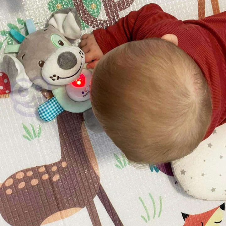 WOOPIE BABY Interaktywny Pluszak Przytulanka dla Niemowląt Światło Dźw