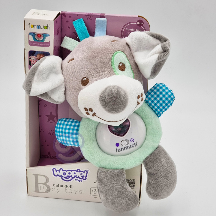 WOOPIE BABY Interaktywny Pluszak Przytulanka dla Niemowląt Światło Dźw