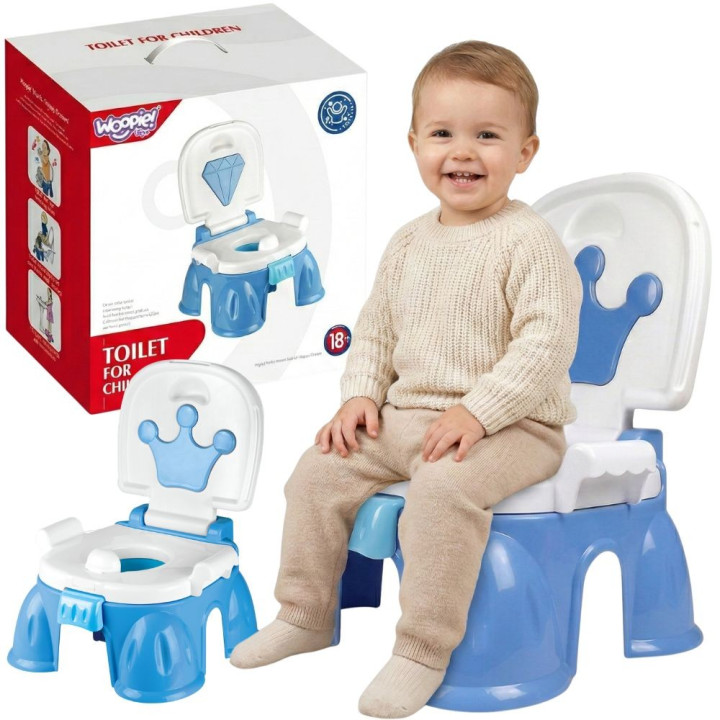 WOOPIE BABY Pierwszy Nocnik dla Dziecka z Muzyką 3w1 Krzesełko Stopień
