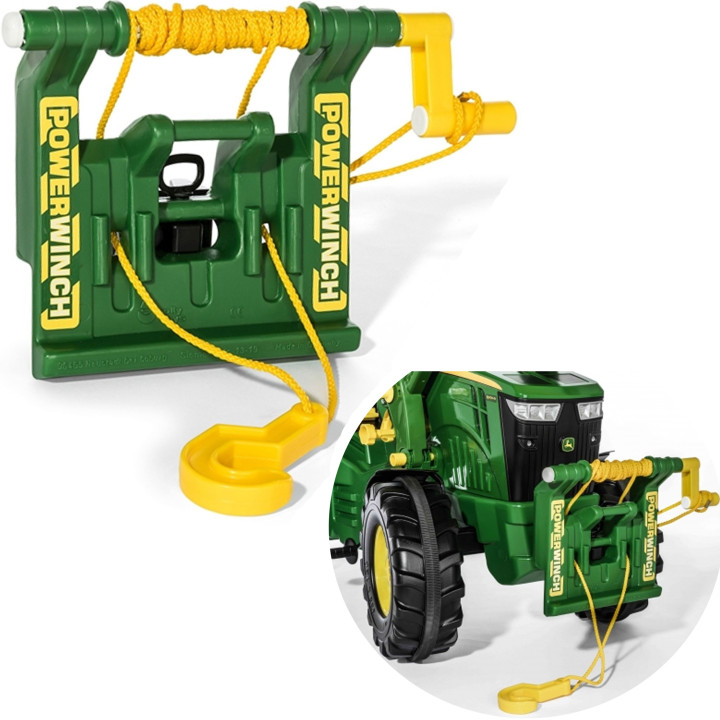 Rolly Toys rollyPowerwinch Wyciągarka John Deere Wciągarka do Traktoró