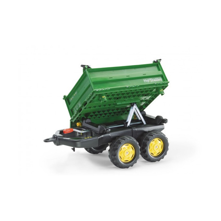 Rolly Toys Przyczepa wywrotka RollyMega Trailer Zielona