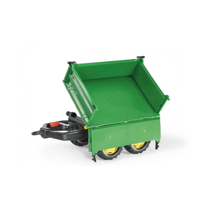 Rolly Toys Przyczepa wywrotka RollyMega Trailer Zielona