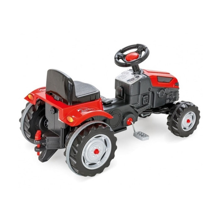 WOOPIE Traktor na Pedały Farmer GoTrac MAXI z Przyczepą Ciche Koła