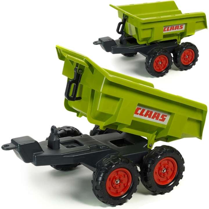 Falk Duża Przyczepka Wywrotka do Traktora Claas R-940C Zielona dla Dzi