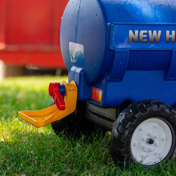 FALK Przyczepa Cysterna Beczkowóz z Kranem New Holland Niebieska 3-7 L