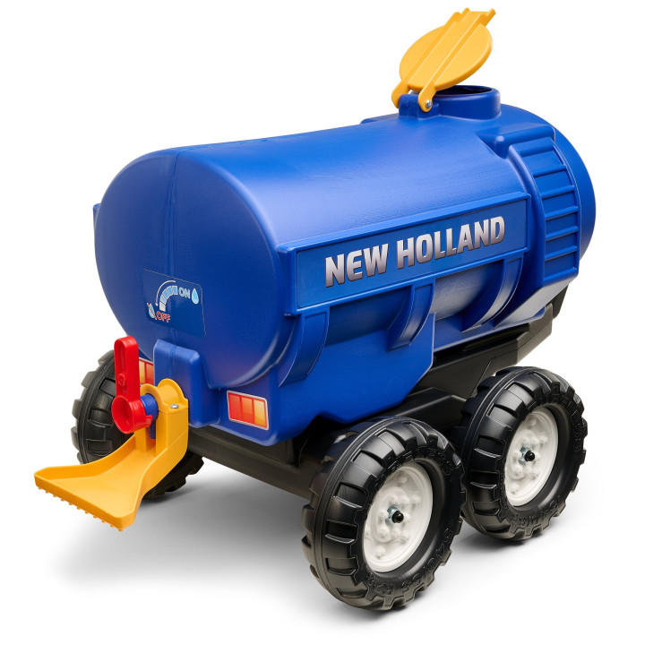 FALK Przyczepa Cysterna Beczkowóz z Kranem New Holland Niebieska 3-7 L