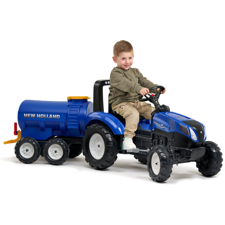 FALK Przyczepa Cysterna Beczkowóz z Kranem New Holland Niebieska 3-7 L