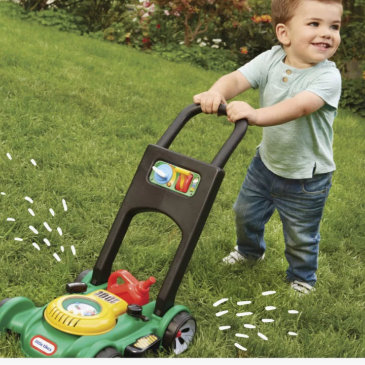 Kosiarka Little Tikes dla dzieci Interaktywna Pchacz Zabawka Ogródowa